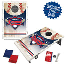 Baseball Dugout Bean Bag Toss Game by BAGGO Baggo.com