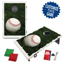 Baseball in the Grass Bean Bag Toss Game by BAGGO Baggo.com