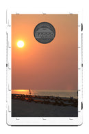 Beach Chair Sunrise Bag Toss Game by BAGGO Baggo.com