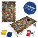 Beer Bottle Caps Bean Bag Toss Game by BAGGO Baggo.com