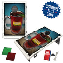 Beer In Mexico On The Beach Bean Bag Toss Game by BAGGO Baggo.com
