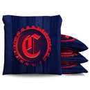 Custom Letter Rustic Bottle Cap Baggo Cornhole Bean Bag Toss Bags (set of 8) Baggo.com