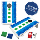 Chicago Shamrock Flag Skyline Bean Bag Toss Game by BAGGO Baggo.com