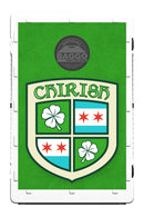 Chicago Chirish Crest Shield Bean Bag Toss Game by BAGGO Baggo.com