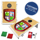 Chicago Chirish Crest Shield Bean Bag Toss Game by BAGGO Baggo.com