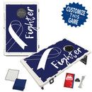 Cancer Awareness (Various) Ribbon Bean Bag Toss Game by BAGGO Baggo.com