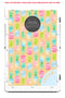 Pineapple Pattern Cream Bean Bag Toss Game by BAGGO