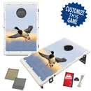 Double Banded Mallard Duck in Flight Bean Bag Toss Game by BAGGO Baggo.com
