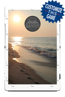 Footsteps in the Sand Bean Bag Toss Game by BAGGO Baggo.com