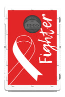 Heart Disease Awareness Ribbon Bean Bag Toss Game by BAGGO Baggo.com