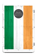 Irish Flag Wood Baggo Bean Bag Toss Game by BAGGO Baggo.com