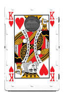 King and Queen of Hearts Bean Bag Toss Game by BAGGO Baggo.com