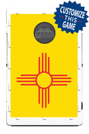 New Mexico Flag Bean Bag Toss Game by BAGGO Baggo.com