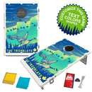 Northern Lights Goose Bean Bag Toss Game by BAGGO Baggo.com