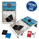 Pirate Flag Island Bean Bag Toss Game by BAGGO Baggo.com