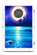 Pirate Moonset Flag Bean Bag Toss Game by BAGGO Baggo.com