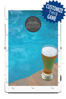 Poolside Beer Bean Bag Toss Game by BAGGO Baggo.com