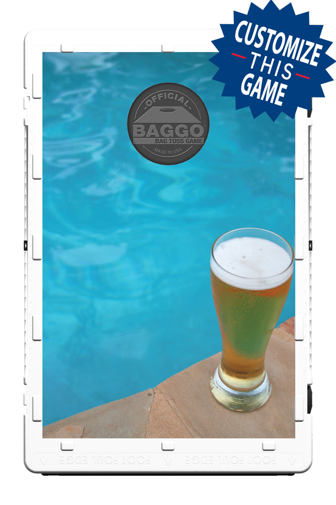 Poolside Beer Bean Bag Toss Game by BAGGO