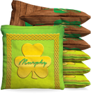 Custom Rustic Celtic Gold Baggo Cornhole Bean Bag Toss Bags (set of 8) Baggo.com