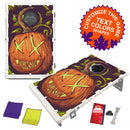Spooky Pumpkin Carving Bean Bag Toss Game by BAGGO Baggo.com