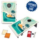 Sunset Surf Wave Bean Bag Toss Game by BAGGO Baggo.com