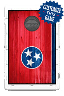 Tennessee Flag Heritage Edition Bean Bag Toss Game by BAGGO Baggo.com