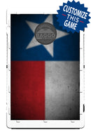 Texas Flag Heritage Edition Bean Bag Toss Game by BAGGO Baggo.com