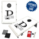 Wedding Single Letter Custom Bag Toss Game by BAGGO Baggo.com