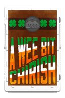 A Wee Bit Chirish Chicago Bean Bag Toss Game by BAGGO Baggo.com