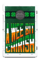 A Wee Bit Chirish Chicago Bean Bag Toss Game by BAGGO Baggo.com