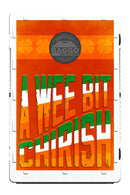 A Wee Bit Chirish Chicago Bean Bag Toss Game by BAGGO Baggo.com