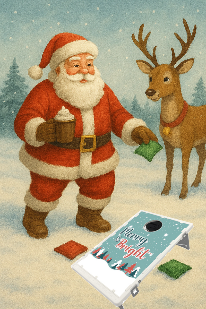 Baggo and cornhole is a great gift for holiday gatherings and gift ideas!