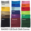 Cornhole Duck Cloth 1 LB Bean Bag Toss Bags (set of 8) (All Weather resin filled)