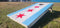 Chicago Flag Textured Pro Style Cornhole Bean Bag Toss Game 24x48 with 8 Regulation 16oz Bags