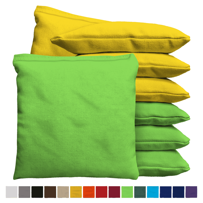 Cornhole Duck Cloth 1 LB Bean Bag Toss Bags (set of 8)