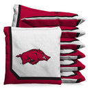 Arkansas Razorbacks Fastest 40 9.5oz Bean Bag Toss Bags by BAGGO (Set of 8)