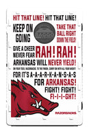 Arkansas Razorbacks Fight Song Screens (only) by Baggo