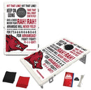 Arkansas Razorbacks Fight Song Baggo Bean Bag Toss Portable Cornhole Game
