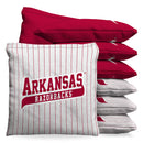 Arkansas Razorbacks Diamond Hogs Cornhole 1 LB Cornhole Bean Bag Toss Bags by BAGGO (Set of 8)