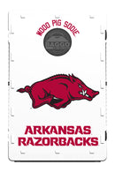 Arkansas Razorbacks Baggo Bean Bag Toss Portable Cornhole Game