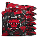 Arkansas State Red Wolves Graffiti 9.5 oz Bean Bag Toss Bags by BAGGO