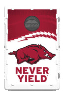 Arkansas Razorbacks Fanatic Baggo Bean Bag Toss Portable Cornhole Game