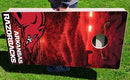 Arkansas Razorbacks Pig Trail Pro Cornhole Bean Bag Toss Game 24x48 with 8 Regulation 16oz Bags