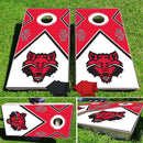 Arkansas State Red Wolves Vintage Pro Cornhole Bean Bag Toss Game 24x48 with 8 Regulation 16oz Bags