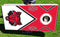Arkansas State Red Wolves Vintage Pro Cornhole Bean Bag Toss Game 24x48 with 8 Regulation 16oz Bags