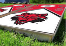 Arkansas State Red Wolves Vintage Pro Cornhole Bean Bag Toss Game 24x48 with 8 Regulation 16oz Bags