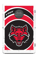 Arkansas State Red Wolves Vortex Baggo Bean Bag Toss Portable Cornhole Game