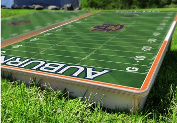 Auburn Tigers Home Field Pro Cornhole Bean Bag Toss Game 24x48 with 8 Regulation 16oz Bags