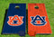Auburn Tigers Alternating Plank Pro Cornhole Bean Bag Toss Game 24x48 with 8 Regulation 16oz Bags
