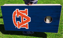 Auburn Tigers Alternating Plank Pro Cornhole Bean Bag Toss Game 24x48 with 8 Regulation 16oz Bags